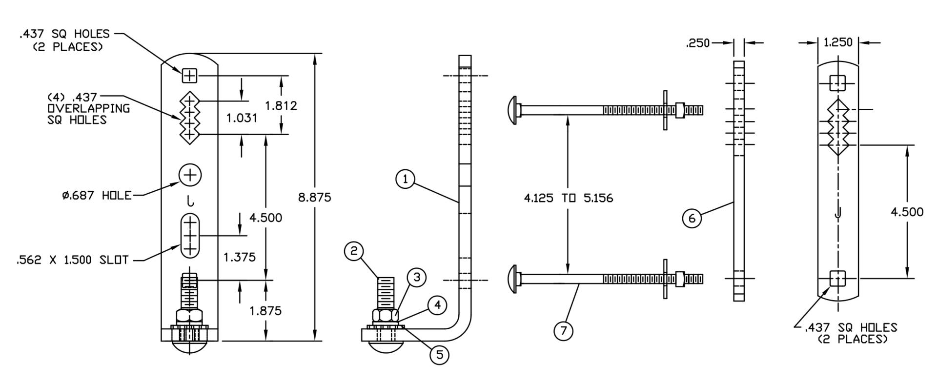 J26639 Dim Drawing Image