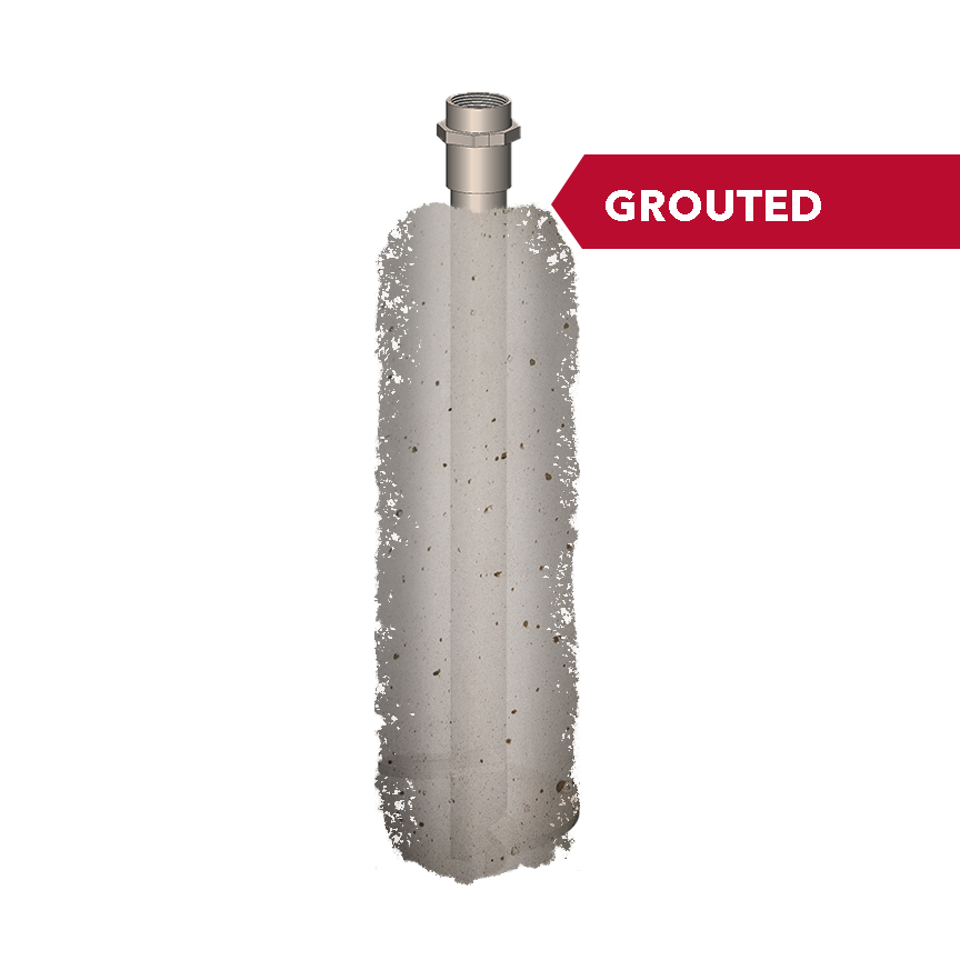 excalibur Grouted High Capacity Displacement Pile