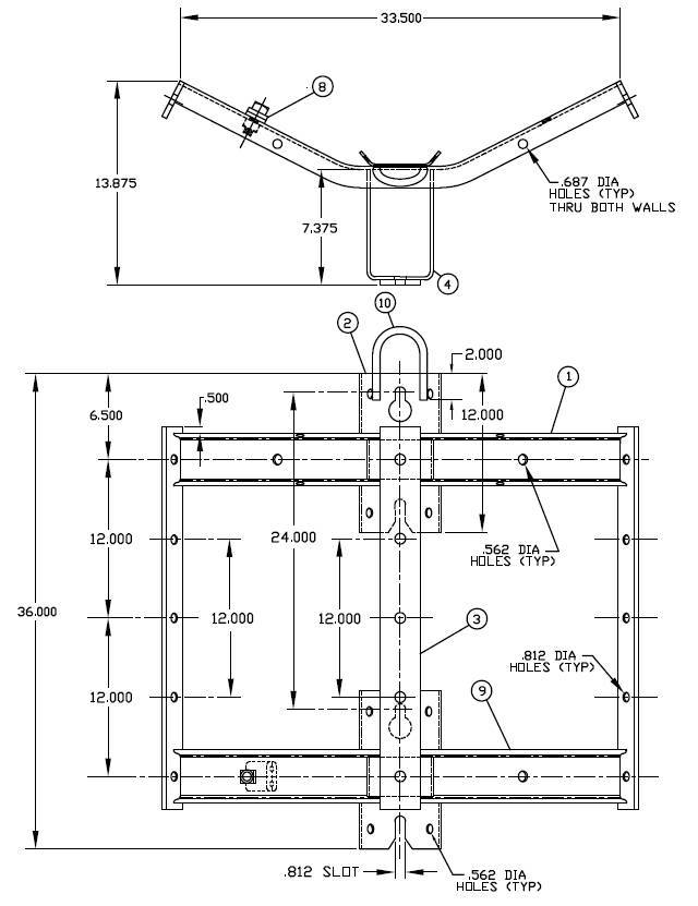 J6865 Dim Drawing Image