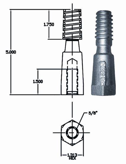 J2840 Dim Drawing Image