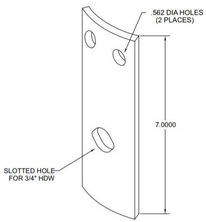 J7890 Dim Drawing Image