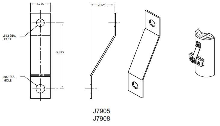 J7905 Dim Drawing Image