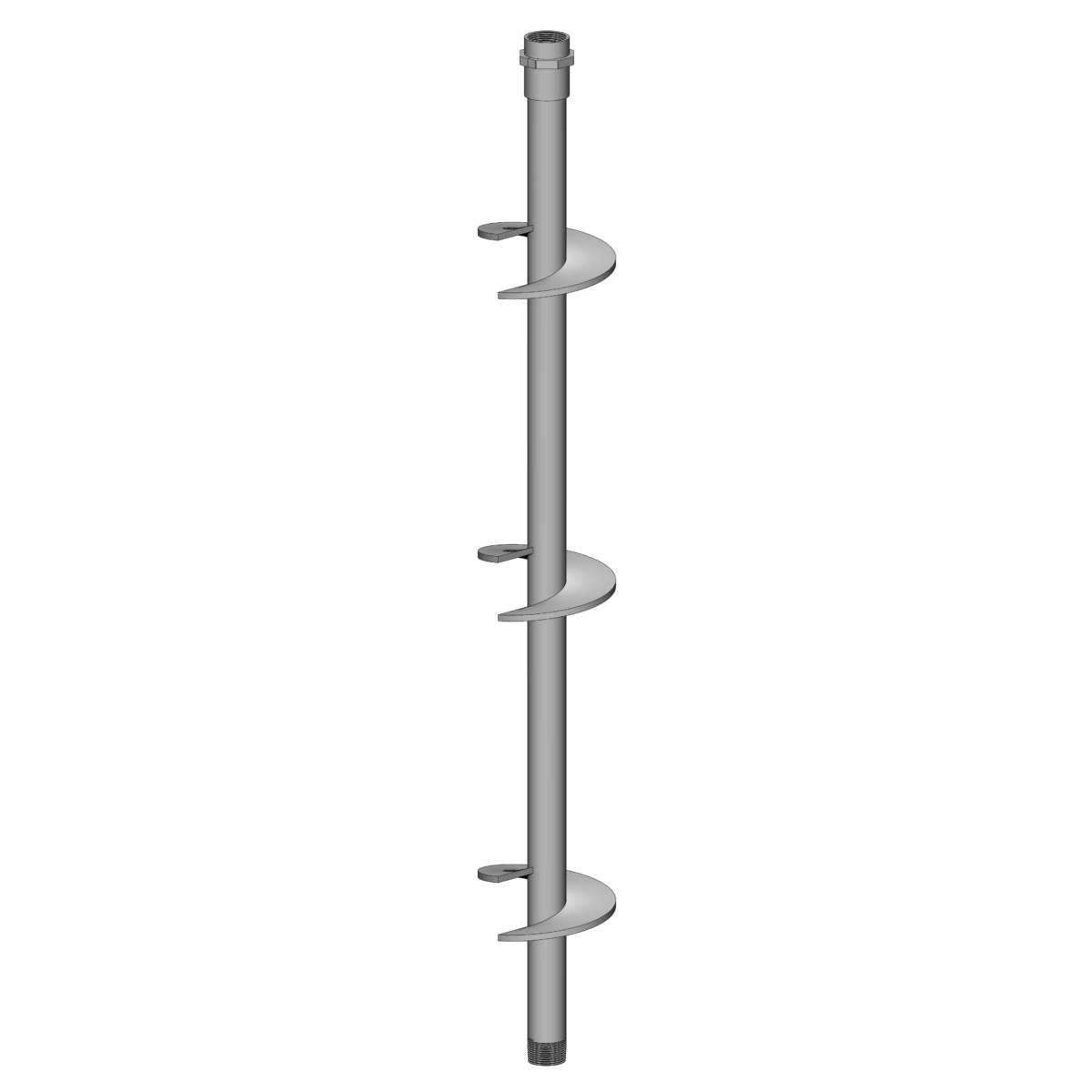 3 Helix Threaded Excalibur High Capacity Pile Anchor