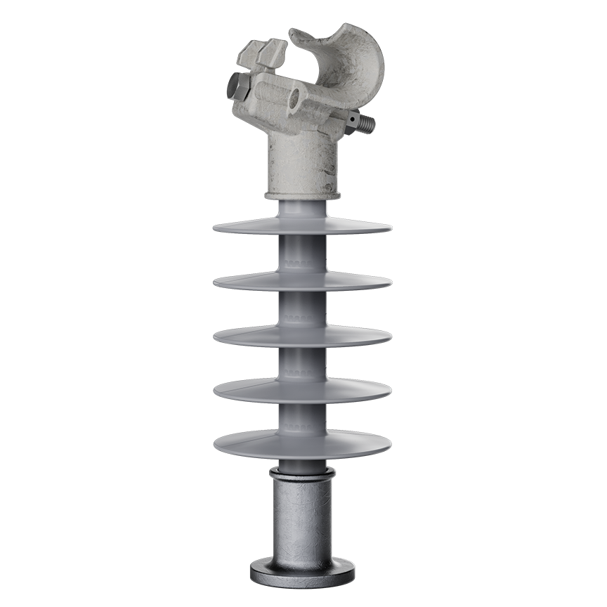 MPS Universal Trunnion Distribution Line Post Insulator