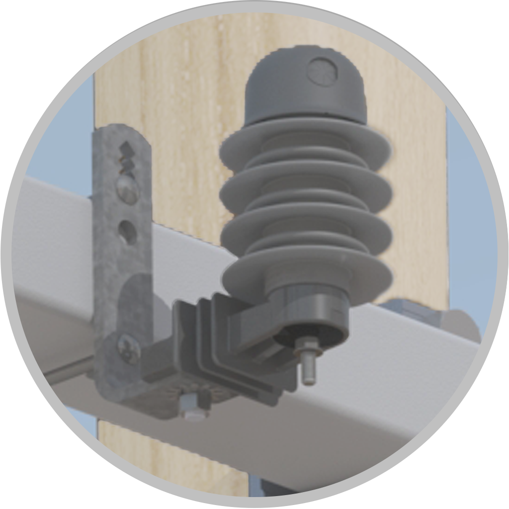 Arrester Mounted on Pole Callout Image