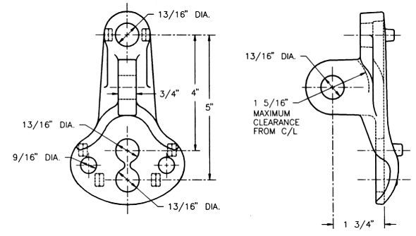 PEP-66-45 Dim Drawing Image