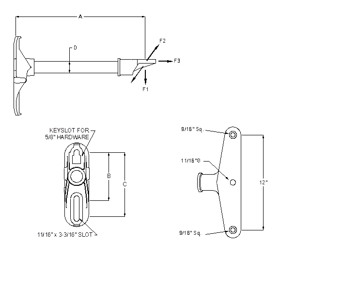 Single Phase - Double Position Dim Drawing Image