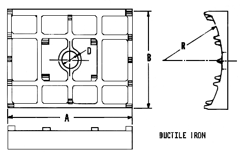 GGSF-4040-7 Dim Drawing Image