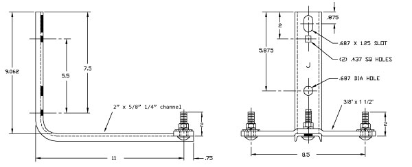 J26171 Dim Drawing Image