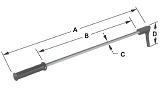 Disconnect Stick Dim Drawing Image