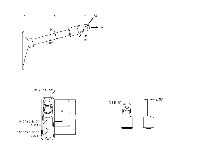 Single Phase - Line Post Dim Drawing Image