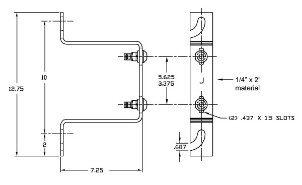 J24519 Dim Drawing Image