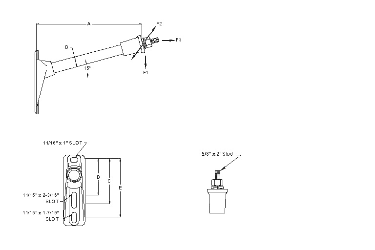 Single Phase - Line Post Dim Drawing Image