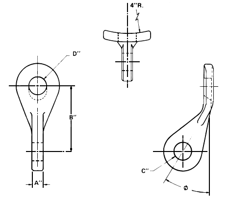 GE-66 Dim Drawing Image