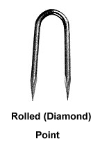 Rolled (Diamond) Point Dim Drawing Image