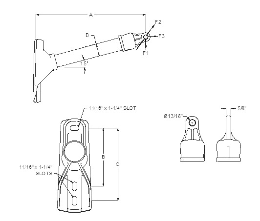 Single Phase - Suspension Dim Drawing Image