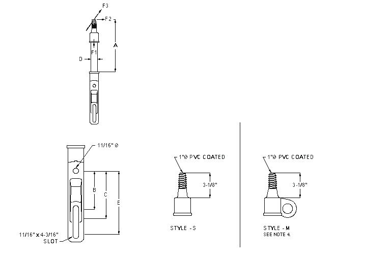 Single Phase Pole Top Dim Drawing Image