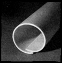 2-Inch Diameter Polyethylene - Full Round Dim Drawing Image