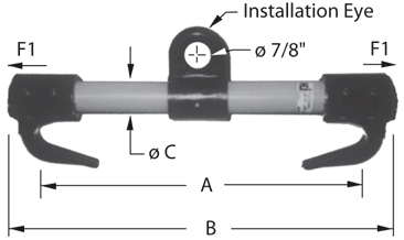 Jumper Support Dim Drawing Image