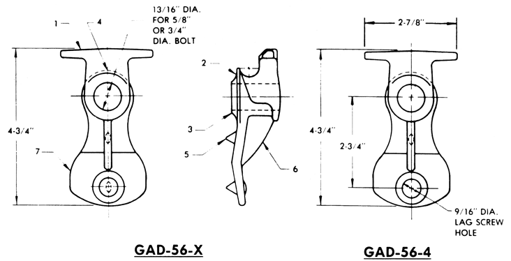 GAD-56-X Dim Drawing Image